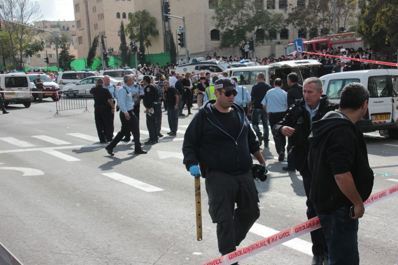 פיגוע הדריסה בירושלים • תמונות מהזירה