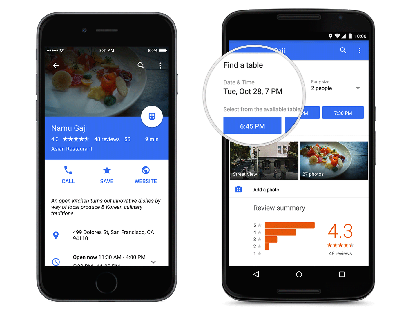 להזמין מקום במסעדה בלחיצת כפתור