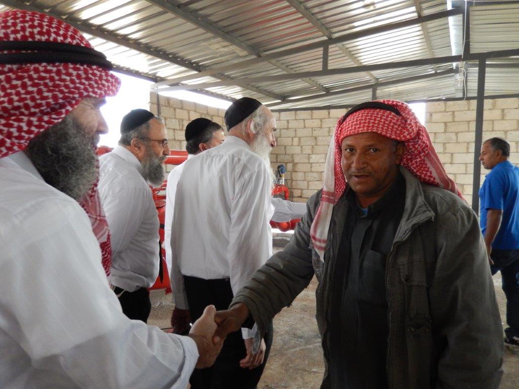 תיעוד: רבני "שארית ישראל" חבשו כאפייה בביקור בירדן