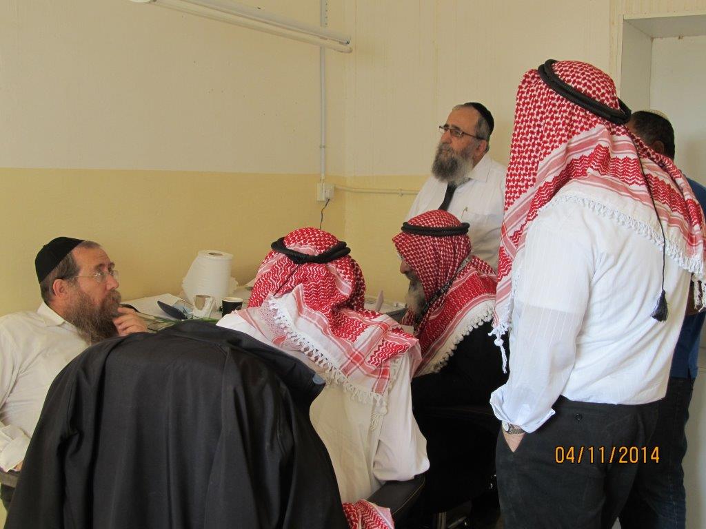 תיעוד: רבני "שארית ישראל" חבשו כאפייה בביקור בירדן