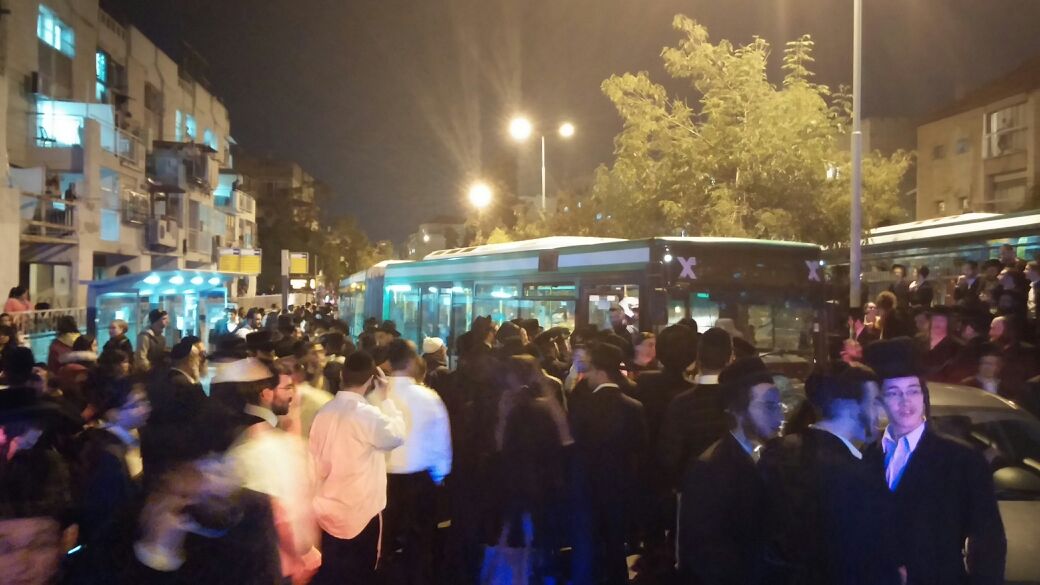 רגישות בירושלים: קטטה באוטובוס נדמתה כפיגוע