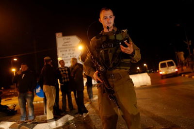 זירת הפיגוע אתמול