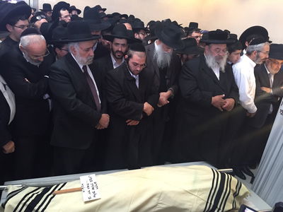 הלוויית הבחור שלום אהרון בעדני הי"ד