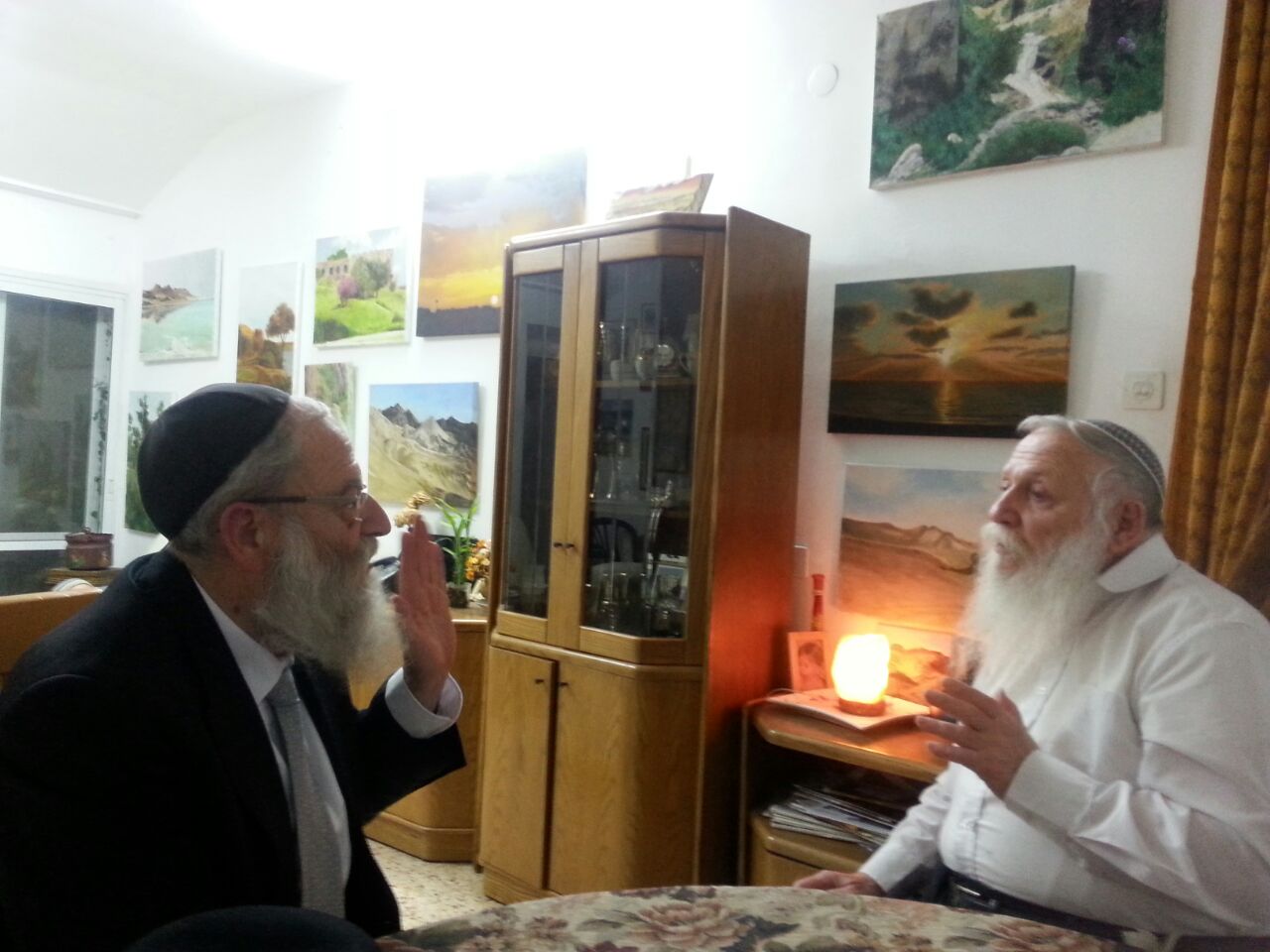 הר' דרוקמן לרב שטרן: "אל תירא"