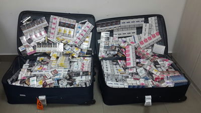 תושבי ביתר עילית נתפסו עם 240 פאקטים של סיגריות יוקרתיות