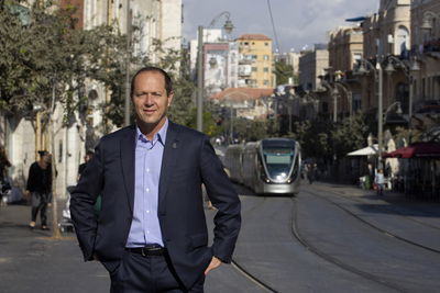 ראש עיריית ירושלים ניר ברקת