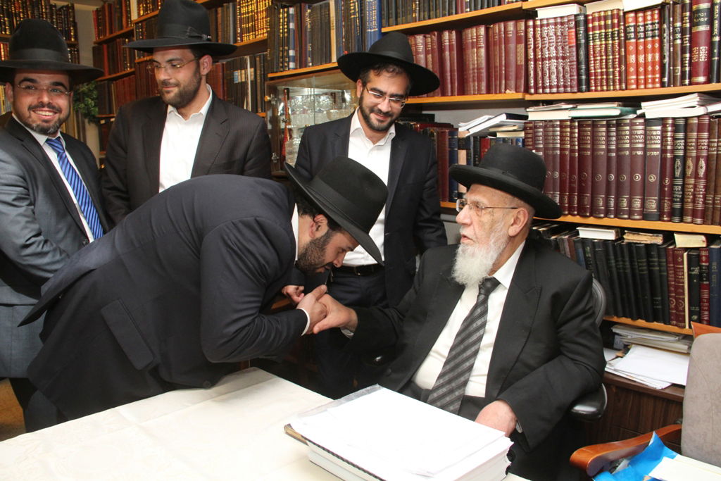 תיעוד: נציגי ש"ס באשדוד נועדו עם נשיא המועצת הגר"ש כהן