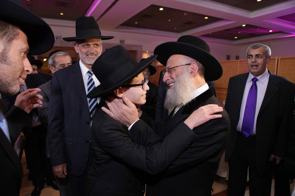 גלריה: בר מצווה לנכדו של הגאון רבי ראובן אלבז