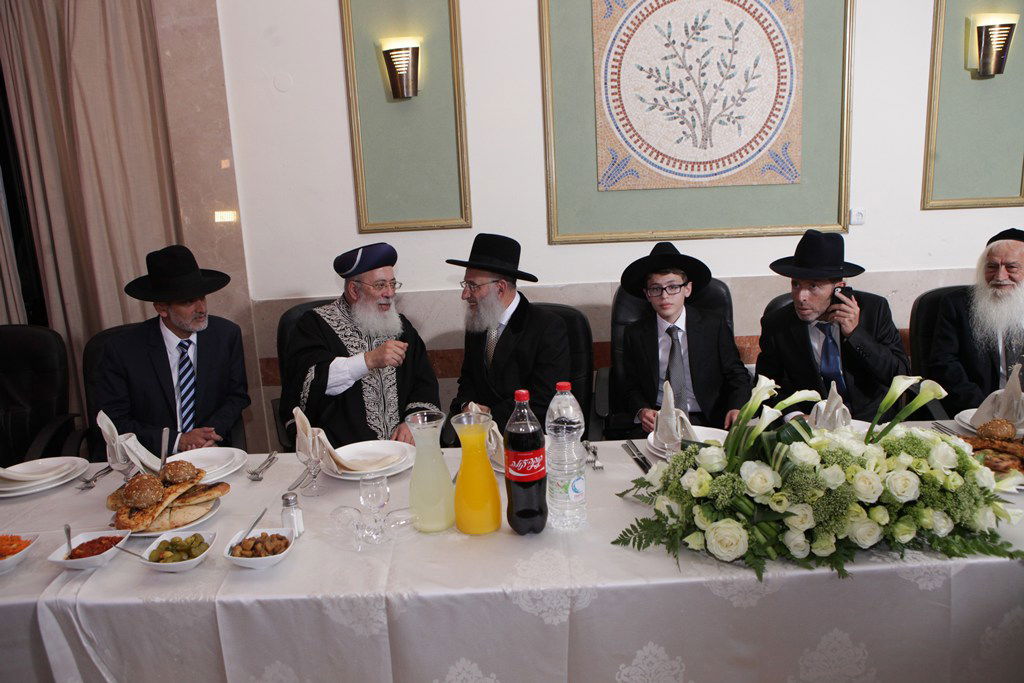 גלריה: בר מצווה לנכדו של הגאון רבי ראובן אלבז