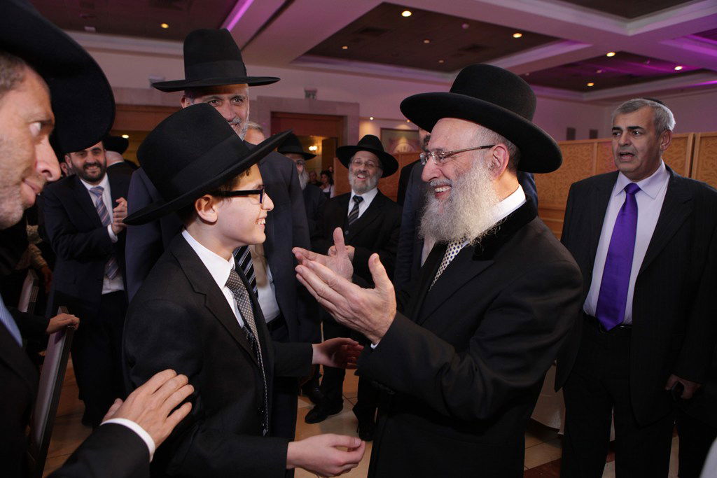 גלריה: בר מצווה לנכדו של הגאון רבי ראובן אלבז
