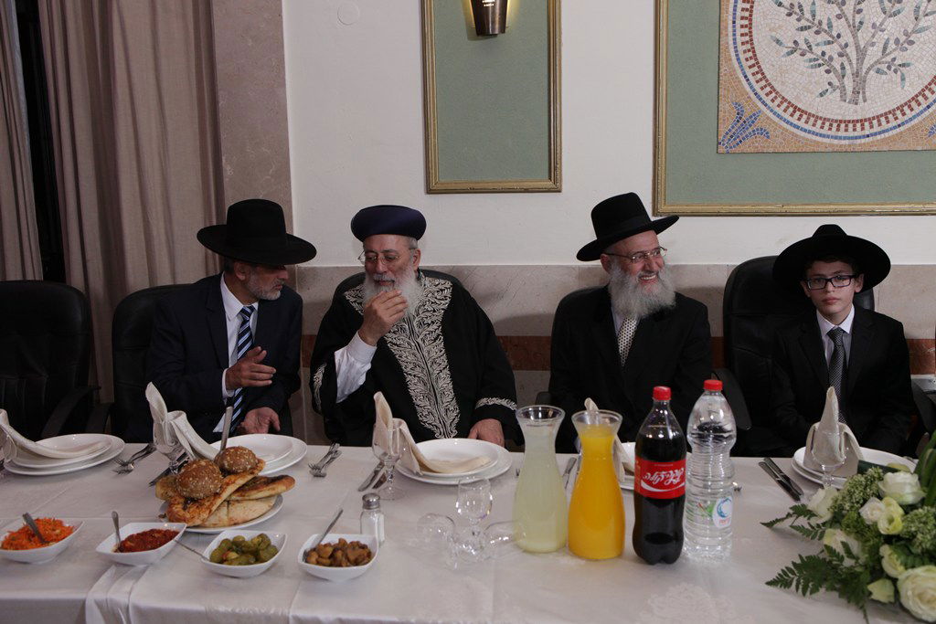 גלריה: בר מצווה לנכדו של הגאון רבי ראובן אלבז