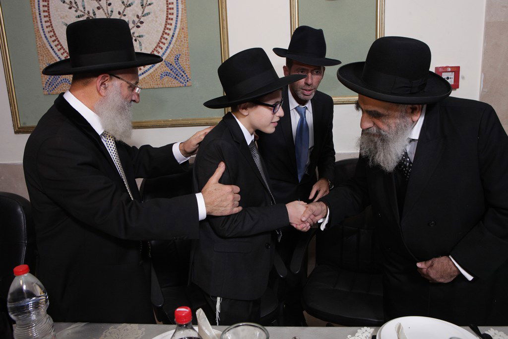 גלריה: בר מצווה לנכדו של הגאון רבי ראובן אלבז