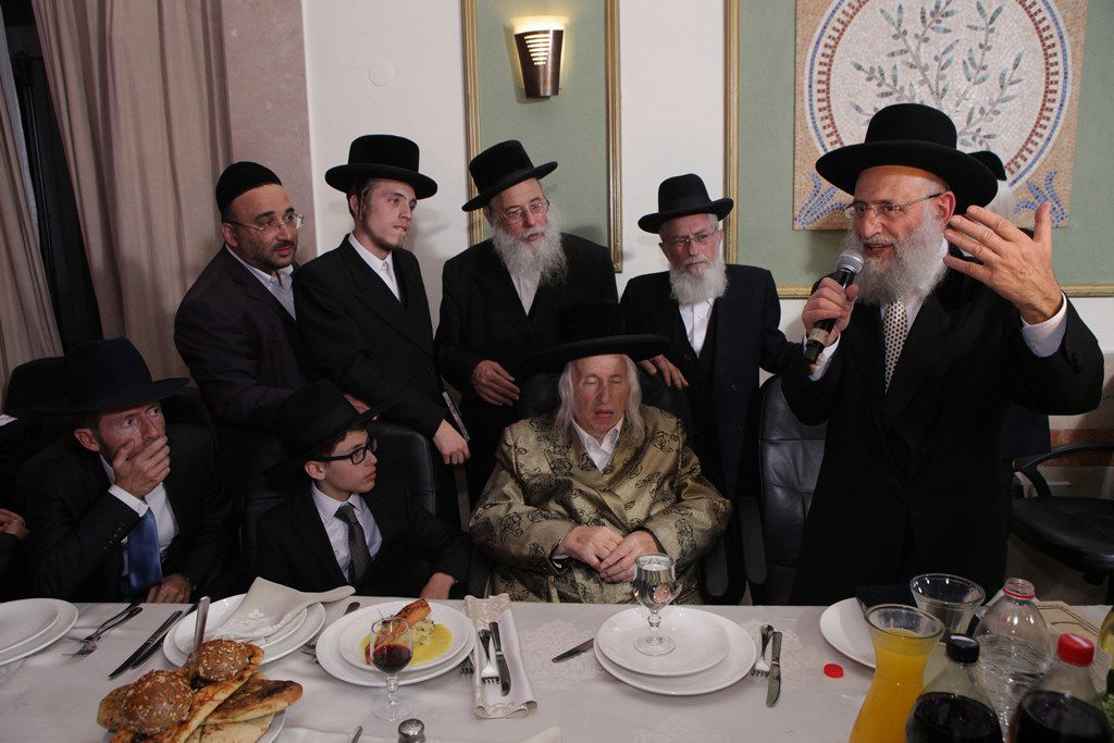 גלריה: בר מצווה לנכדו של הגאון רבי ראובן אלבז