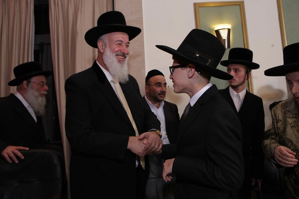 גלריה: בר מצווה לנכדו של הגאון רבי ראובן אלבז