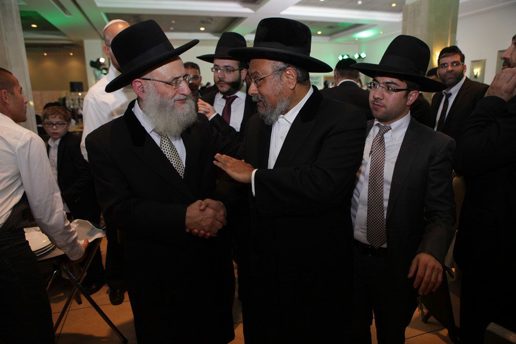 גלריה: בר מצווה לנכדו של הגאון רבי ראובן אלבז