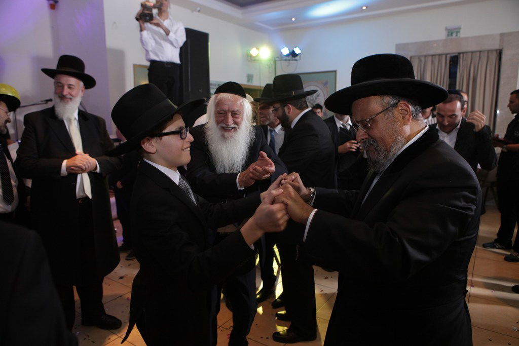 גלריה: בר מצווה לנכדו של הגאון רבי ראובן אלבז
