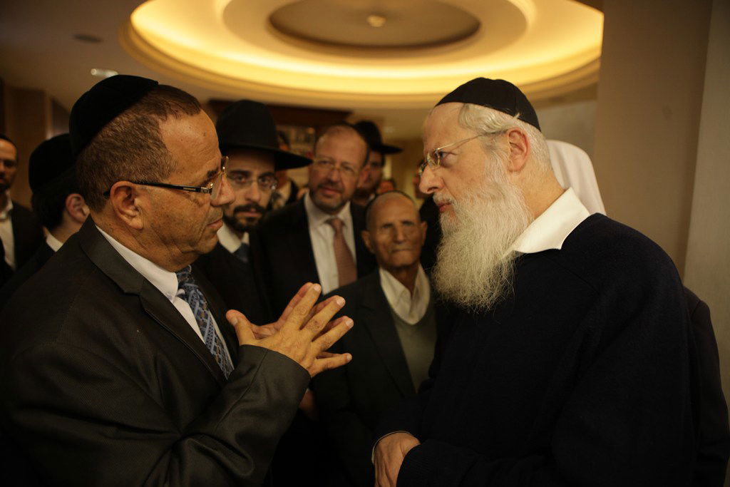 ראשי העדה הדרוזית ביקרו בבית הכנסת "קהילת בני תורה"