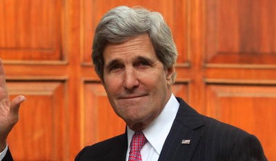 מזכיר המדינה האמריקני ג'ון קרי