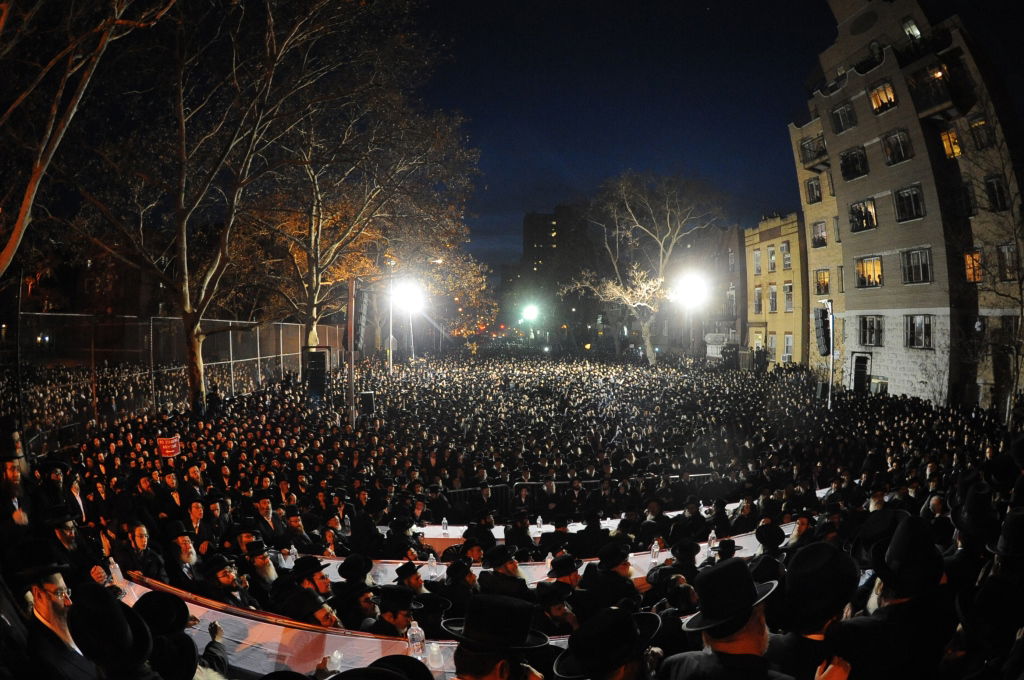 גאב"ד 'העדה החרדית' כבש את ניו יורק • תיעוד ענק