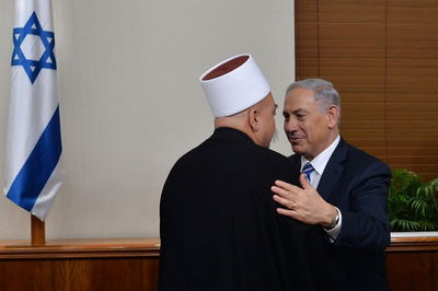 נתניהו בפגישה הצהריים