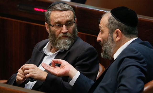 אחדות? אריה דרעי ומשה גפני