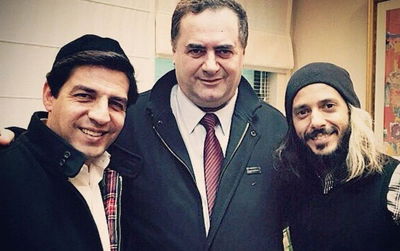 ציון ברוך, שר התחבורה כץ ורב הסלבס חסידים