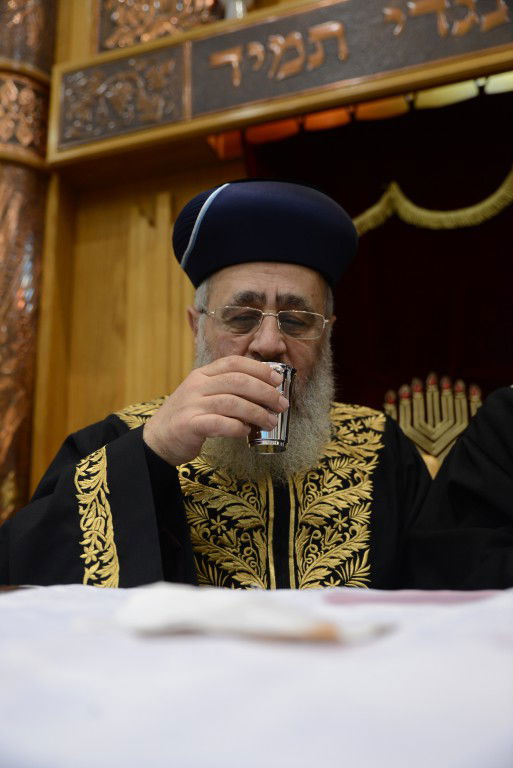 תיעוד ענק: הראשונים לציון הגר"י יוסף והגר"ש עמאר בשיעור משותף