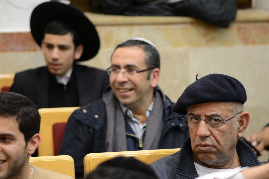 תיעוד ענק: הראשונים לציון הגר"י יוסף והגר"ש עמאר בשיעור משותף