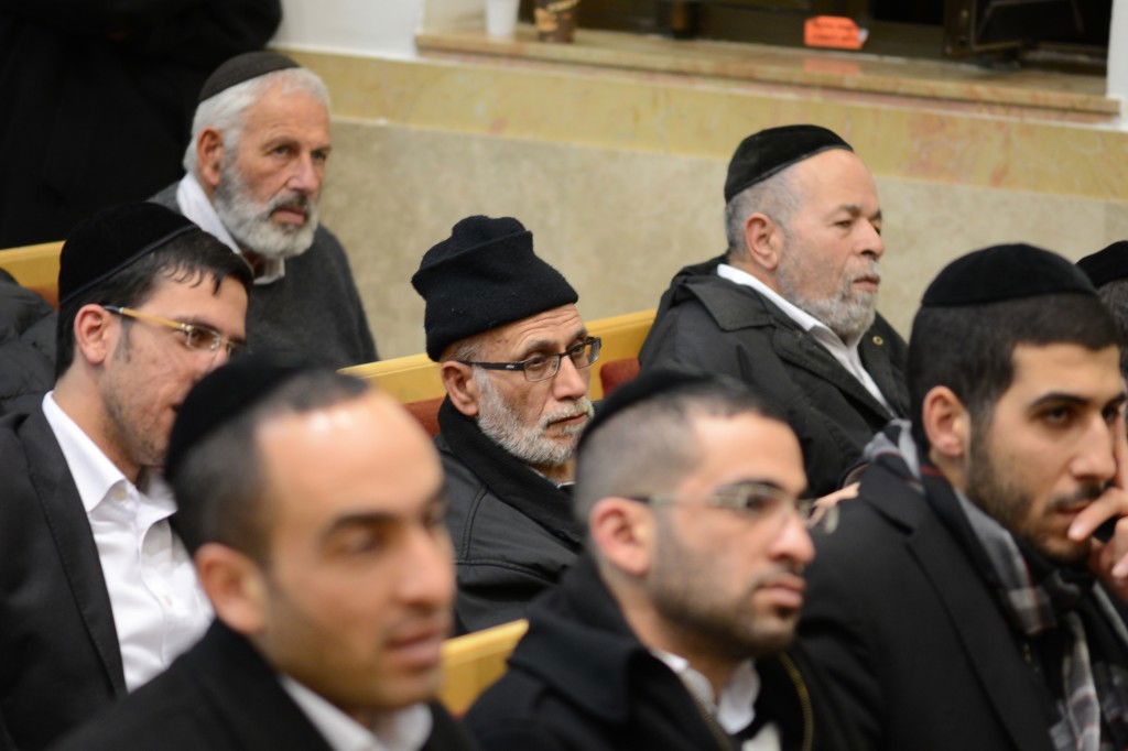 תיעוד ענק: הראשונים לציון הגר"י יוסף והגר"ש עמאר בשיעור משותף