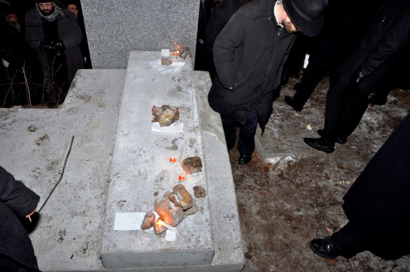 75 שנה אחרי: הוקמה מצבה לבעל ה"ברכת שמואל"