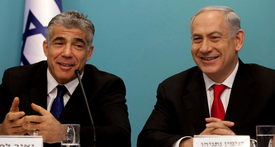 נתניהו ולפיד בימים טובים