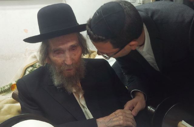 הנגיד הרב שלמה קפיטס עם מרן הגראי"ל שטיינמן