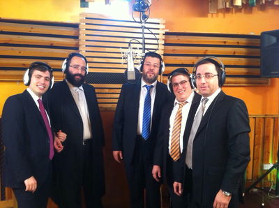 מאיר גפני, יוני ברגר, קובי גרינבוים, מוטי לייכטר ורולי דיקמן