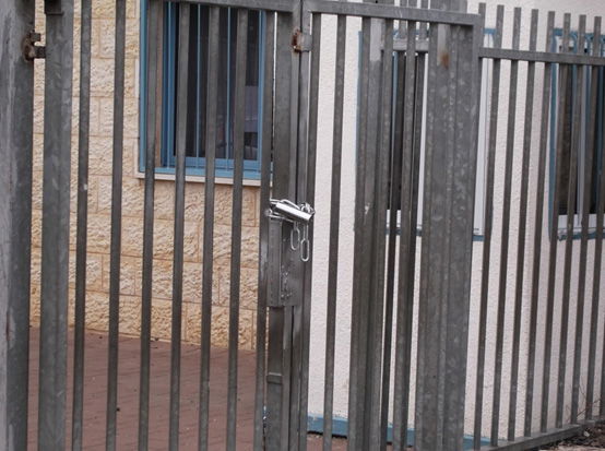 שער הת"ת הנעול הבוקר