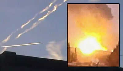 תיעוד מסוריה: תקיפת חיל האוויר הישראלי  ליד דמשק