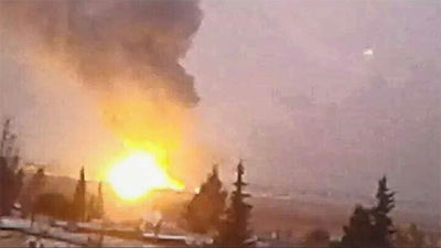 התקיפה הישראלית בסוריה, על פי גורמי אופוזיציה