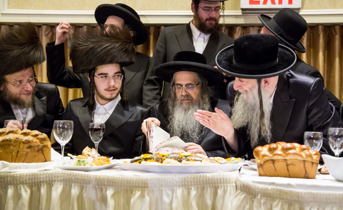 האדמו"רים חגגו בחתונת בן הנגיד מויליאמסבורג