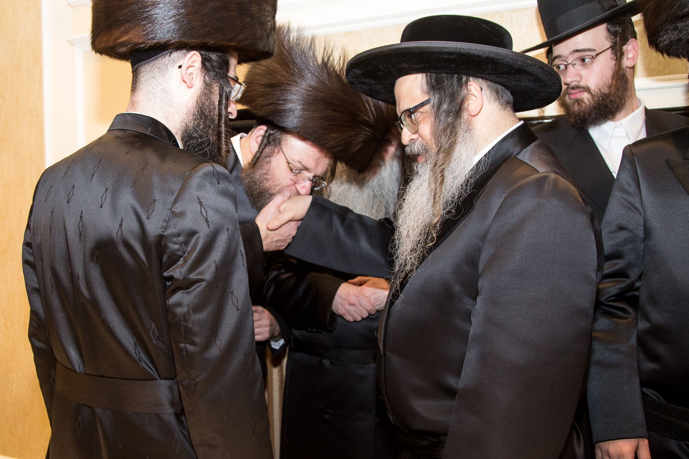 האדמו"רים חגגו בחתונת בן הנגיד מויליאמסבורג