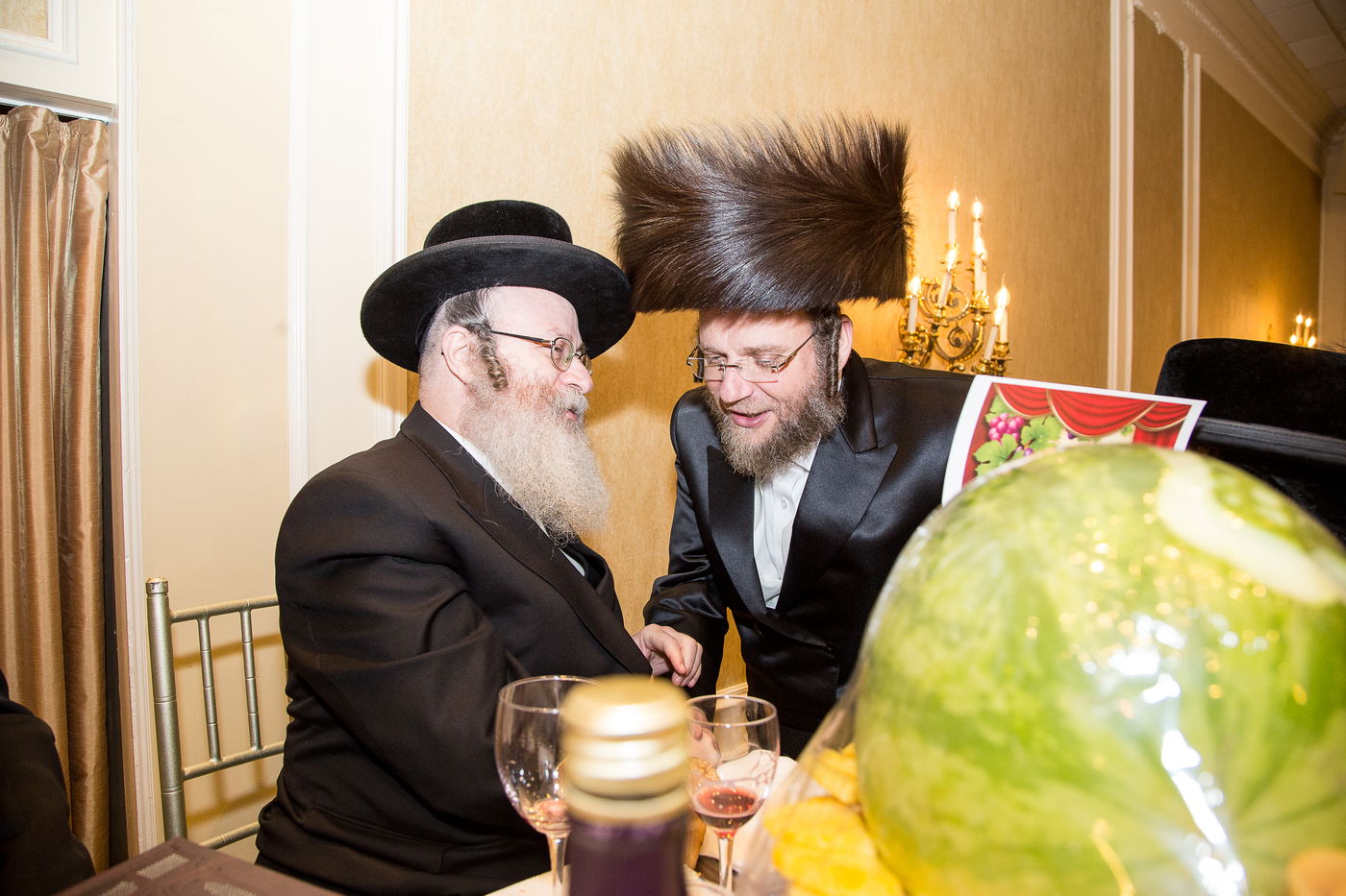 האדמו"רים חגגו בחתונת בן הנגיד מויליאמסבורג