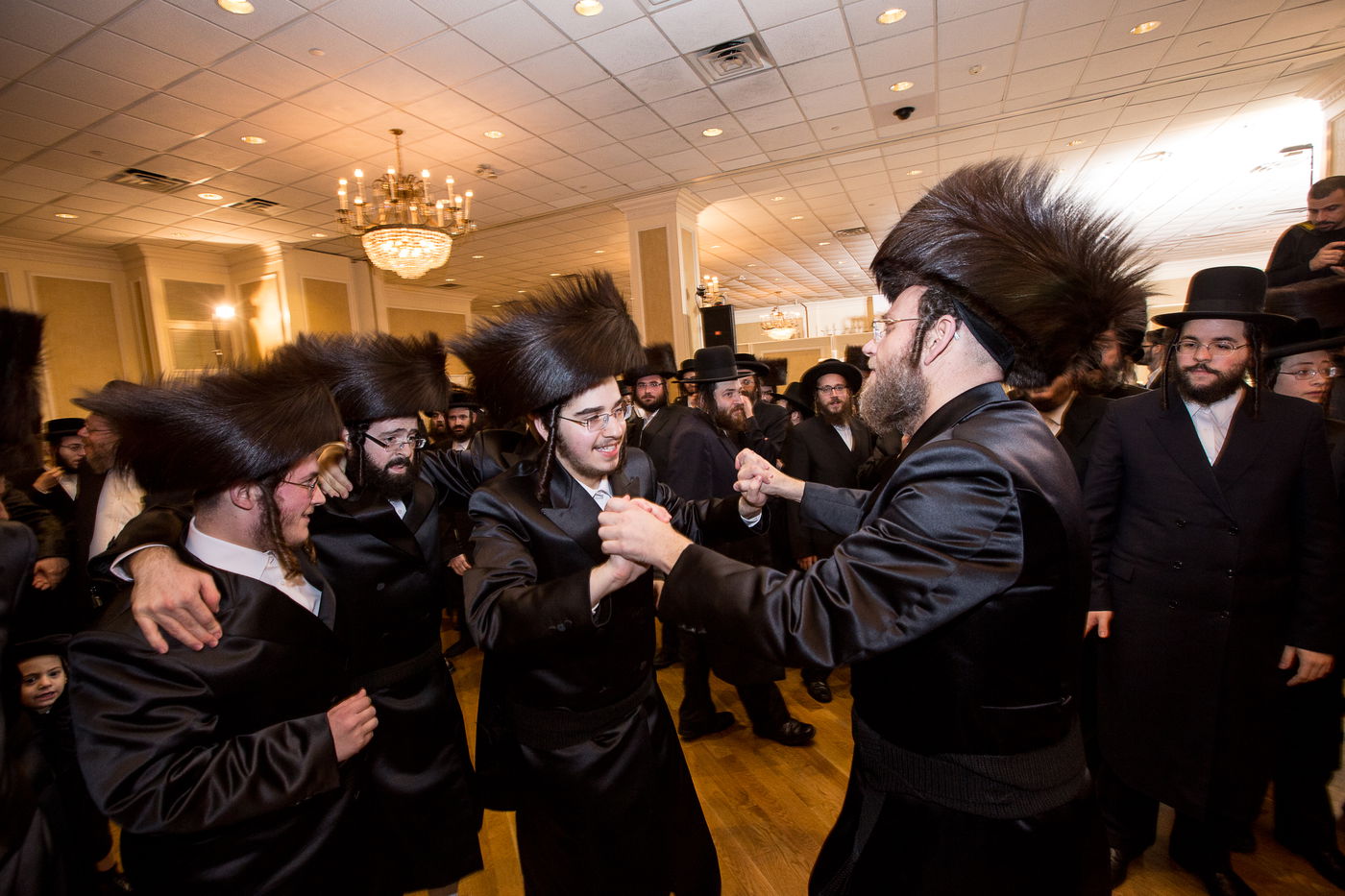 האדמו"רים חגגו בחתונת בן הנגיד מויליאמסבורג