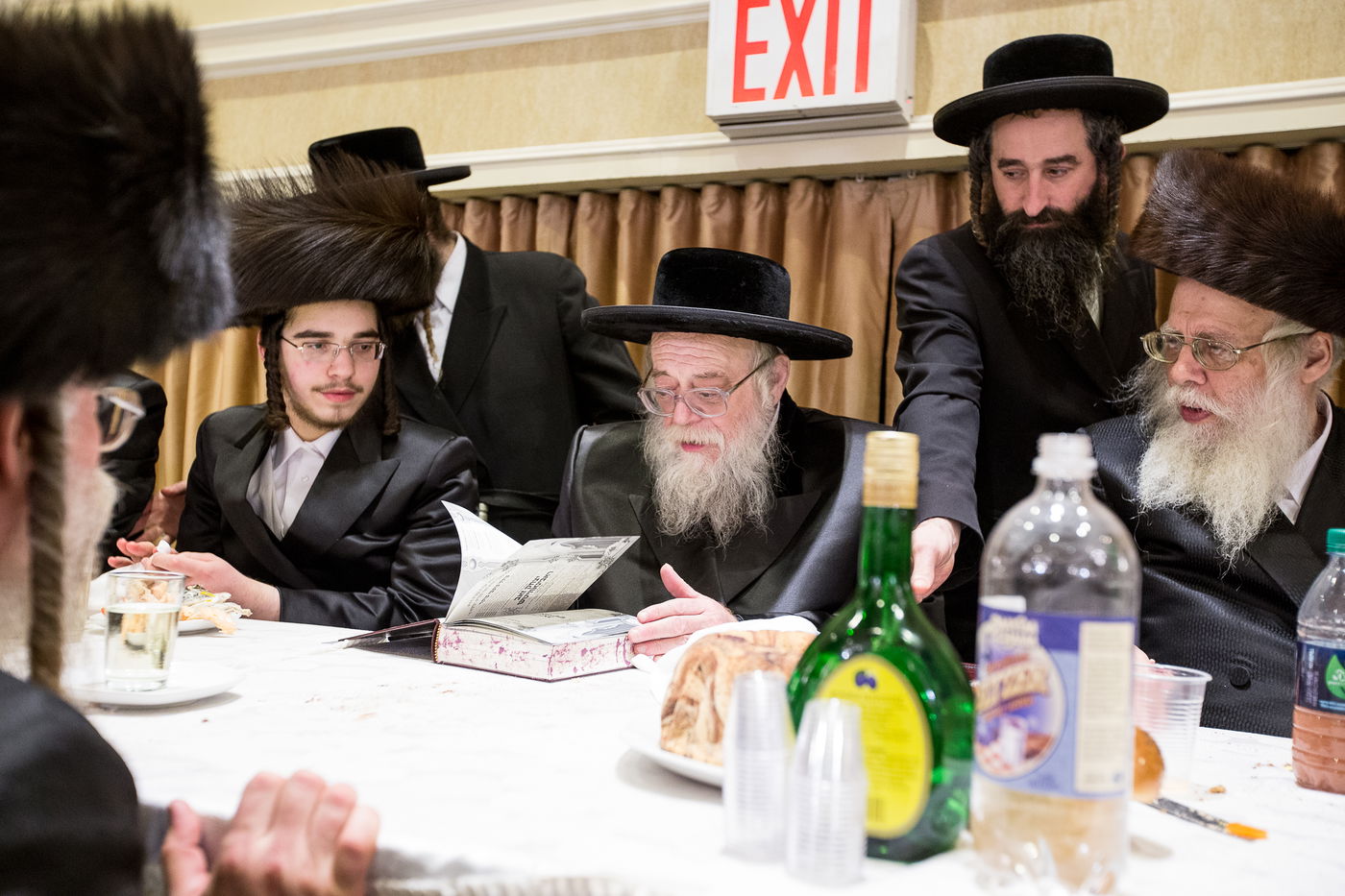 האדמו"רים חגגו בחתונת בן הנגיד מויליאמסבורג