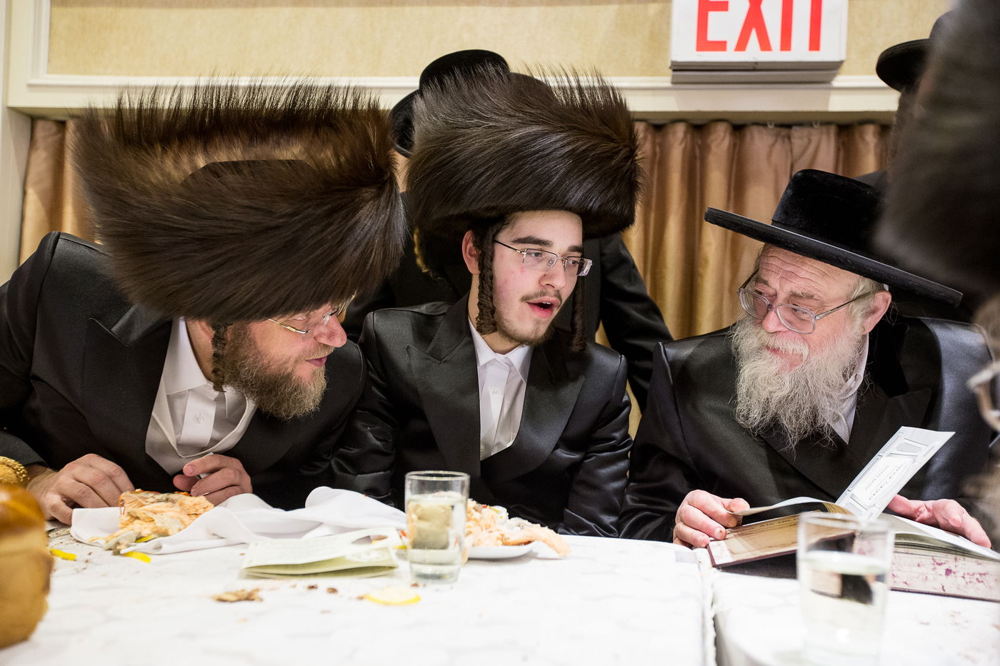 האדמו"רים חגגו בחתונת בן הנגיד מויליאמסבורג