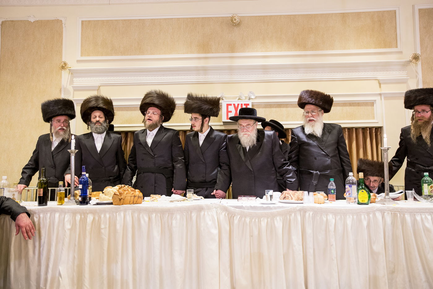 האדמו"רים חגגו בחתונת בן הנגיד מויליאמסבורג