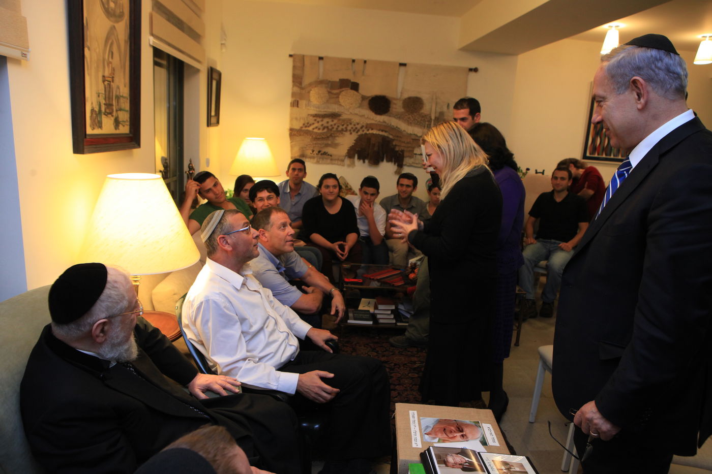 נתניהו לגרי"מ לאו: "הרצון לרצוח אותנו - לא השתנה"