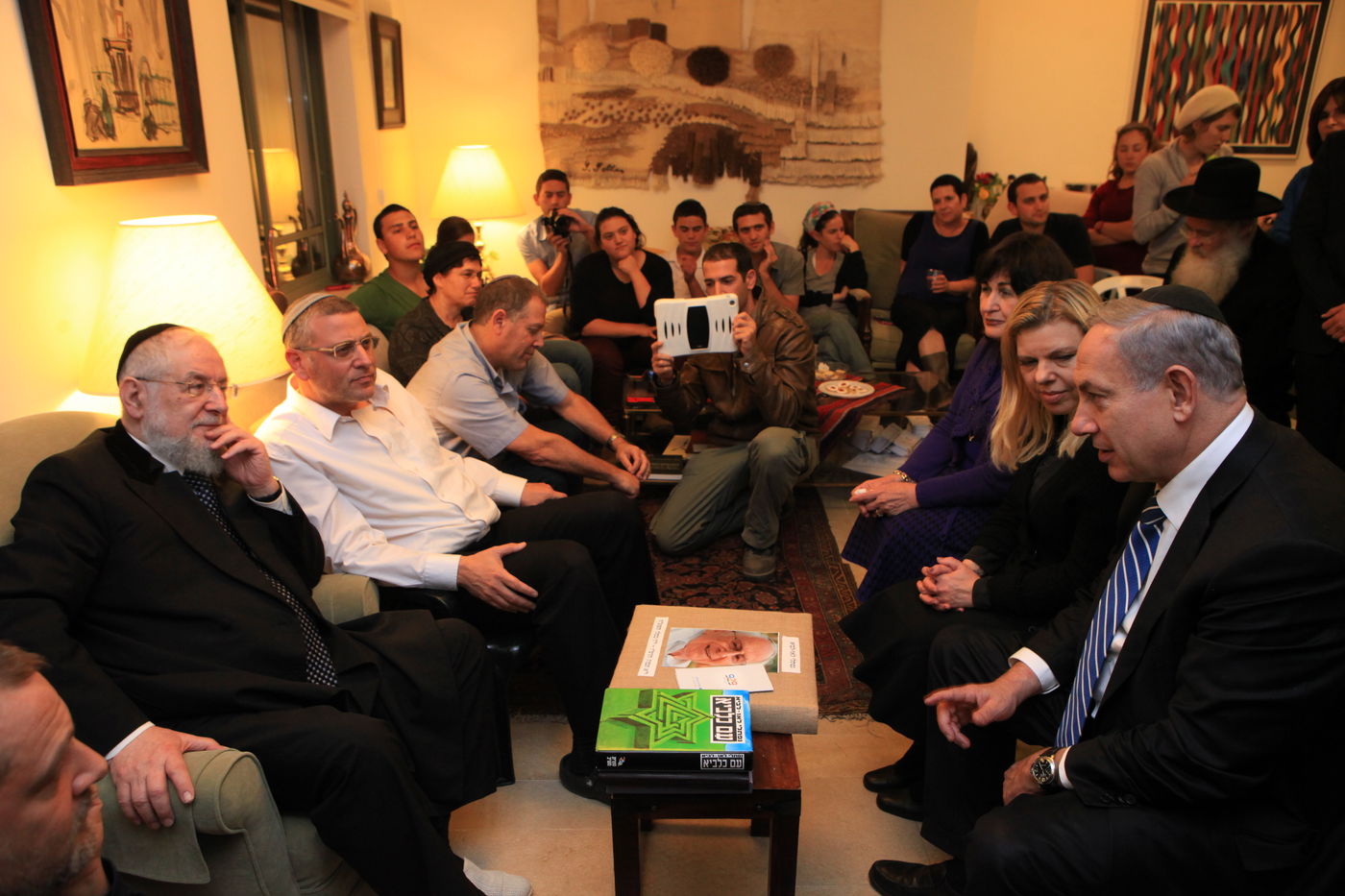 נתניהו לגרי"מ לאו: "הרצון לרצוח אותנו - לא השתנה"