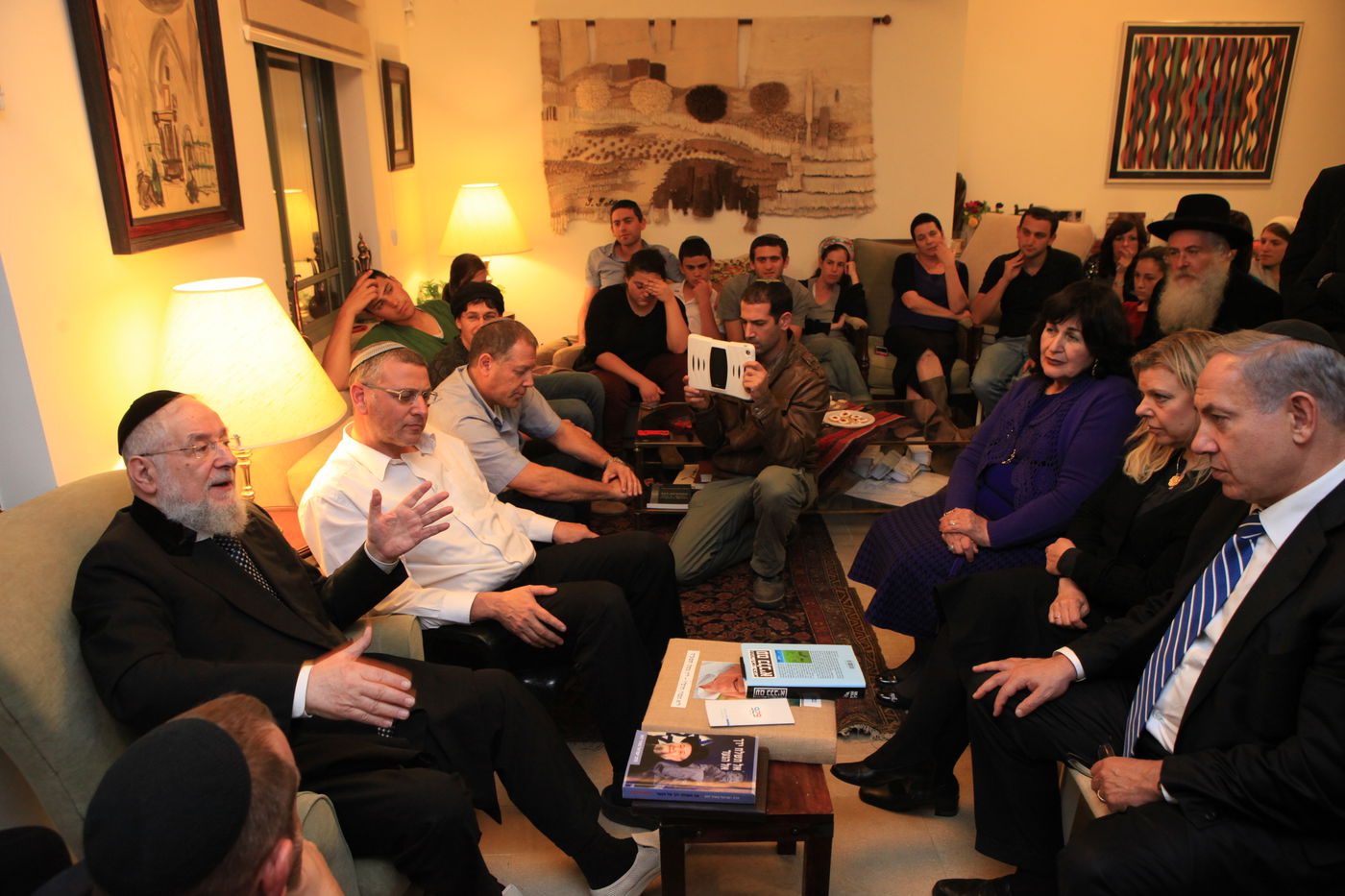 נתניהו לגרי"מ לאו: "הרצון לרצוח אותנו - לא השתנה"