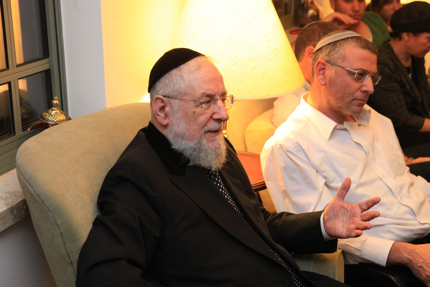 נתניהו לגרי"מ לאו: "הרצון לרצוח אותנו - לא השתנה"