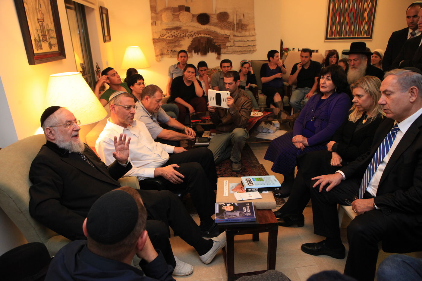 נתניהו לגרי"מ לאו: "הרצון לרצוח אותנו - לא השתנה"