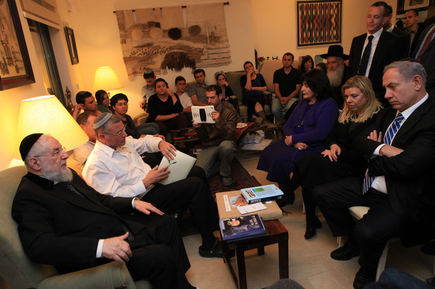 נתניהו לגרי"מ לאו: "הרצון לרצוח אותנו - לא השתנה"