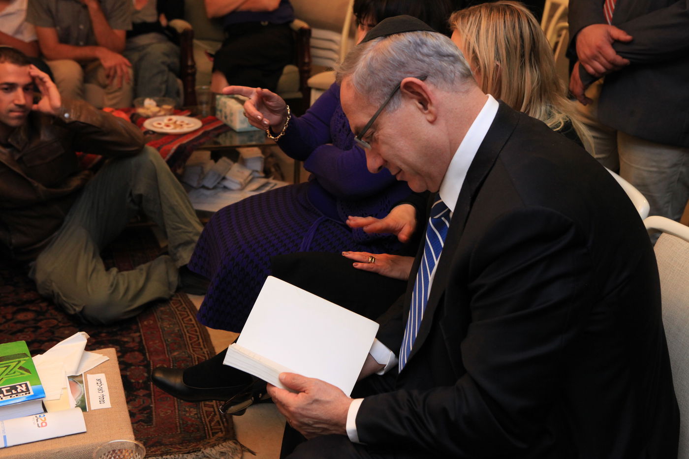 נתניהו לגרי"מ לאו: "הרצון לרצוח אותנו - לא השתנה"